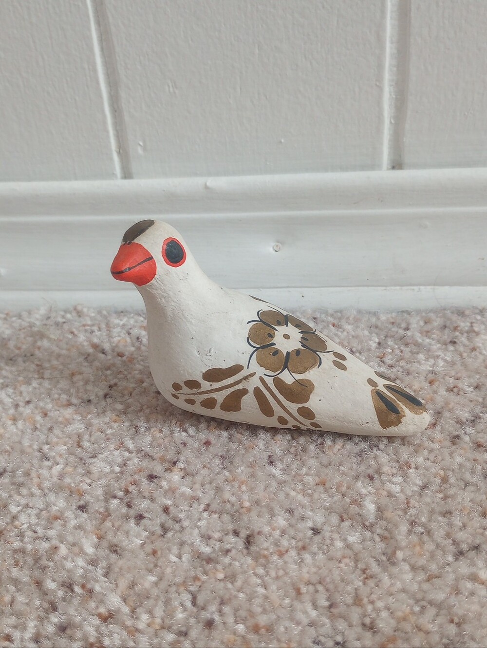 Clay Bird Home Decor